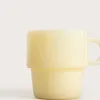 HOMLA PALLORA Glas mit Milchglasgriff gelb 0,25 l Produktbild-Vorschau 7