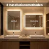 LED kúpeľňové zrkadlo, proti zahmlievaniu, stmievateľné, Náhľad obrázku produktu 3