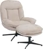 Relaxsessel mit Hocker MCW-P32, Fernsehsessel Produktbild-Vorschau 1