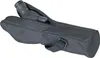 A black spotting scope is partially inside its black carrying case. Produktbild-Vorschau