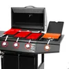 Mocnt grill gazowy LEHMANN TEXAS CZARNY 3+1 z reduktorem i Podgląd zdjęcia produktu 4