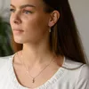 MATERIA Peridot Anhänger Silber 925 grün Tropfen Edelstein Produktbild-Vorschau 3
