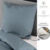liebling - Satin Bettwäsche, jeans blau, 1 x Bettbezug 155 Produktbild-Vorschau 2