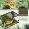 Terrarium PawHut pour reptiles, terrarium en verre de 34 Voir les images du produit 5