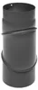 Raik Basic Rauchrohrbogen 150mm gussgrau 0–90° ohne Tür für Produktbild-Vorschau 4
