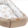 Boho Bears & Cappuccino Soft Velvet Baby nest Kokon XXL Produktbild-Vorschau 3