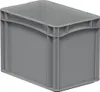 Surplus Systems Eurobox B 30 x 20 x 22 cm, 9,4 L, grau Produktbild-Vorschau 1