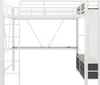 Łóżko piętrowe Merax loft 90x200 cm, z biurkiem, 4 Podgląd zdjęcia produktu 8