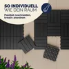CASARIA WPC Fliesen 30x30 cm 22er Set 2m? Stecksystem Produktbild-Vorschau 7
