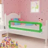 vidaXL Kleinkind Sicherheit Bettgitter 150x42 cm Grün Produktbild-Vorschau 2