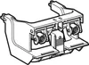 A black and white technical drawing of a plumbing component. Produktbild-Vorschau