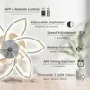 AIORBER Moderní stropní ventilátor s LED osvětlením, Náhled obrázku produktu 4