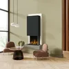 muenkel design Arco [Elektrokamin Opti-myst]: Concrete Produktbild-Vorschau 4