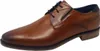 A single brown leather men's dress shoe is shown from a side angle against a white background. Produktbild-Vorschau