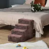 PawHut honden trap, 4 treden, afneembare bekleding, 44 cm, Productafbeelding-voorbeeld 2