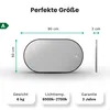Mirlux Badezimmerspiegel mit LED-Beleuchtung & Heizung - Produktbild-Vorschau 8