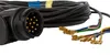 A close-up view of a black electrical cable harness with a multi-pin connector and exposed wires with terminal connectors. Náhled obrázku produktu