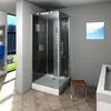 Dampfdusche Duschtempel Sauna Dusche Duschkabine D38-13R3 Produktbild-Vorschau 3