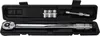 A torque wrench and its accessories are neatly arranged in a black carrying case. Anteprima dell’immagine prodotto