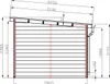WPC Gartenhaus Modell FineLine 8,4 m² Teak Produktbild-Vorschau 13