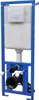 vidaXL Skrytá splachovacia nádrž 11 L 41x14x(110-125) cm Náhľad obrázku produktu 1