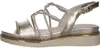 Tamaris  Damenschuhe Sandalen Flach Gold Freizeit, Produktbild-Vorschau 15