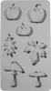 Rayher Silikon Gießform Kürbis, Pilz, Blatt, 14,5x26x1cm, 7 Produktbild-Vorschau 3