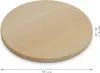 Deska drewniana okrągła fi 35 cm do krojenia PIZZY Podgląd zdjęcia produktu 6