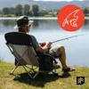 Składane krzesło plażowe ogrodowe kempingowe czarne do Podgląd zdjęcia produktu 9
