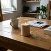 Teelichthalter aus Holz, rund, unlackiert, 5er Set, Höhe Produktbild-Vorschau 6