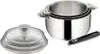 Série 3 Casseroles 16/18/20 Cm Inox - Salvapazio+ + 3 Voir les images du produit 1
