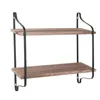 Étagère murale bois métal lot de 2 – étagère suspendue en Voir les images du produit 11