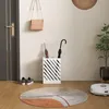 Porte-parapluies Porte-parapluies avec 4 crochets et bac de Voir les images du produit 8