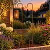 Bornhöft Gartenhaken Edelrost 118 cm, 2er Set Laternenhaken Produktbild-Vorschau 1