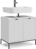 Vanity unit  Vicco Eliza Bílá 70 x 63 cm se 2 dveřmi, Model Náhled obrázku produktu 7
