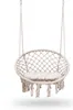 BOHO Hängesessel Beige für Garten Balkon Terrasse Produktbild-Vorschau 2