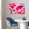 MuchoWow® Poster Weltkarte - Rot - Schwarz 90x60 cm - Produktbild-Vorschau 5