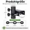 Balkongeländer-Sonnenschirmhalter, Terrassenhalterung für Produktbild-Vorschau 2