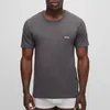 T-shirt BOSS pour homme, col rond, manches courtes, pur Voir les images du produit 15