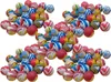 100 x Flummi Ball marmoriert 25 mm Springball Tombola Produktbild-Vorschau 1