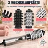 Warmluftbürste 3-in-1, Rotierende Föhnbürste mit 2 Produktbild-Vorschau 3