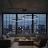 Lampa wisząca LED MasterLED 3-pierścieniowa 116W czarna, Podgląd zdjęcia produktu 2