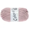 A ball of pink yarn on a white background. Produktbild-Vorschau