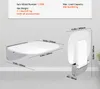 A diagram showing the dimensions of a wall-mounted folding shower seat. Anteprima dell’immagine prodotto