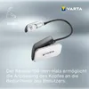 A VARTA LED book light with a flexible neck is shown against a gradient background. Anteprima dell’immagine prodotto