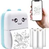 Mini imprimante photo portable - Turquoise KP36251 Voir les images du produit 12