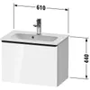 Duravit DE4268004550000 DN WTU WH Cp 610x372x440 Az 1 Ei Produktbild-Vorschau 1