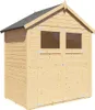 WOODTEX Naturbelassen 180 x 120 cm Gartenhaus Sylta 1, 14 Produktbild-Vorschau 1