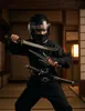 Ninja-Set für Kinder Waffen und Accessoires 9-teilig Produktbild-Vorschau 2