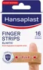 Hansaplast Finger Strips elastické náplasti na prsty 16 Náhled obrázku produktu 2